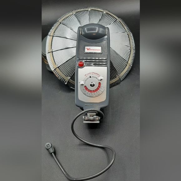 Vintage Voyageur Flash Unit B.C. Bounce In Case Made in Japan - Picture 2 of 8